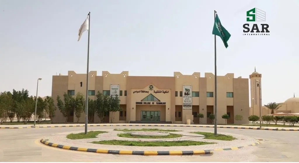 أعمال الصيانة والترميم بالكلية التقنية للبنين بالدوادمي